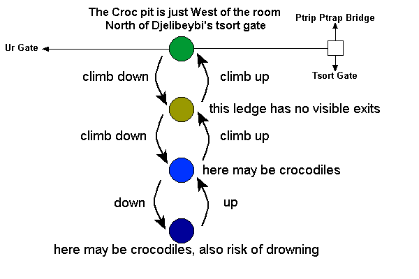 Diagram of the Croc Pit