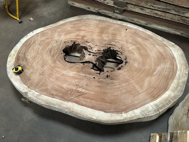 Parota (Guanacaste) Slab #252 Round