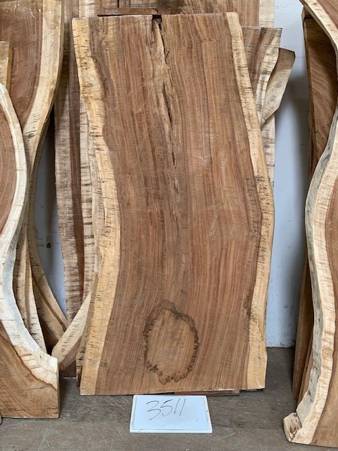 Parota (Guanacaste) Slab #3511 Live Edge