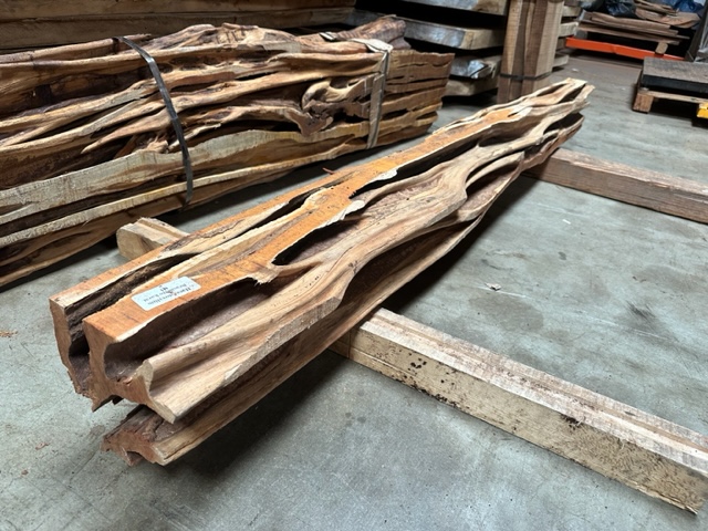 Brasiletta Slab #41 Live Edge (Fireplace Mantle)