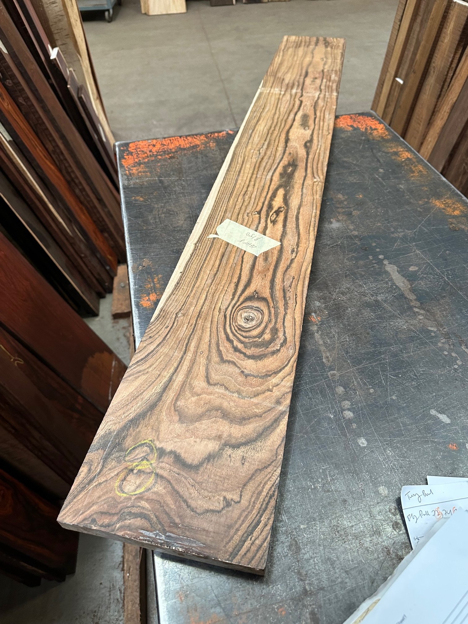 Bocote Lumber (Highly Figured) LBHF8