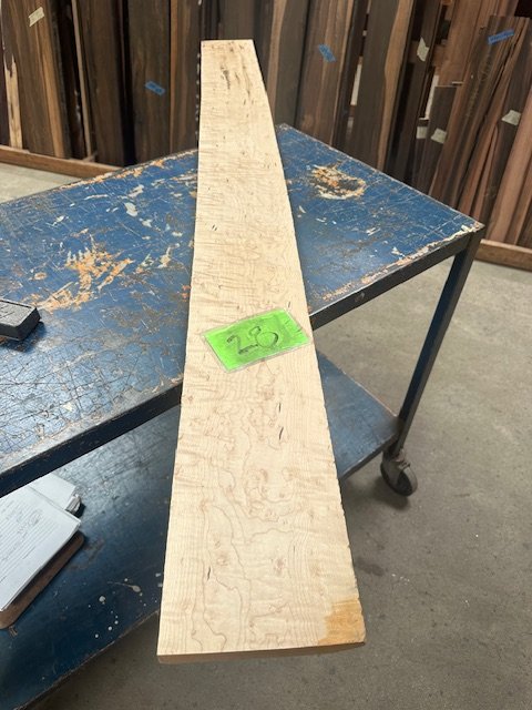 Birdseye Maple Lumber 28