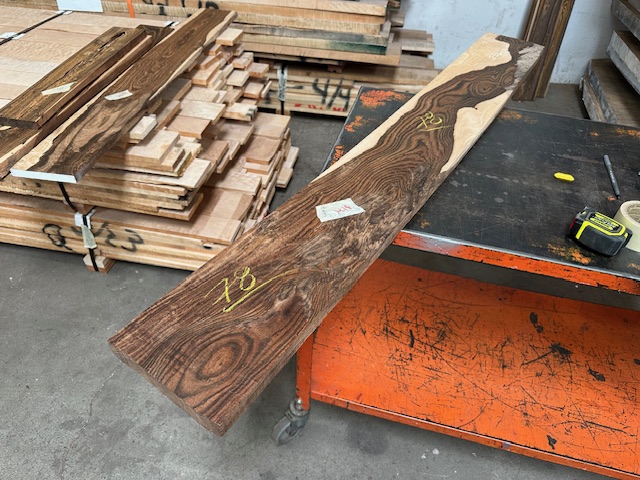 Bocote Lumber (highly figured) LBHF78