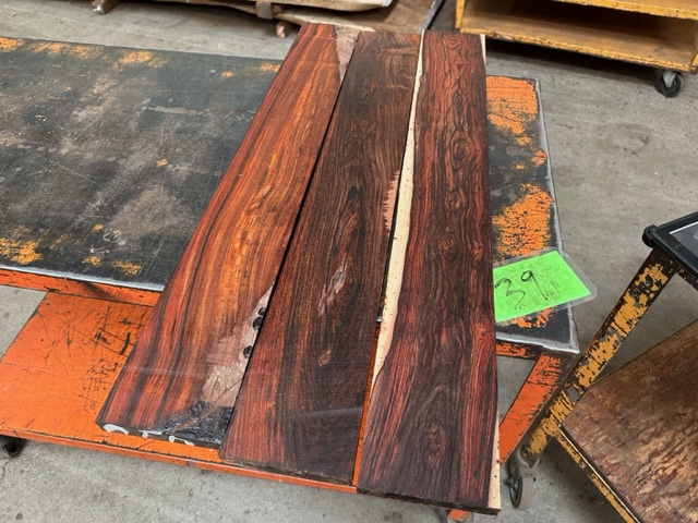 3 pcs Cocobolo Discount Pack #39