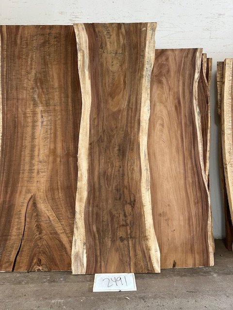 Parota (Guanacaste) Slab #2491 Live Edge