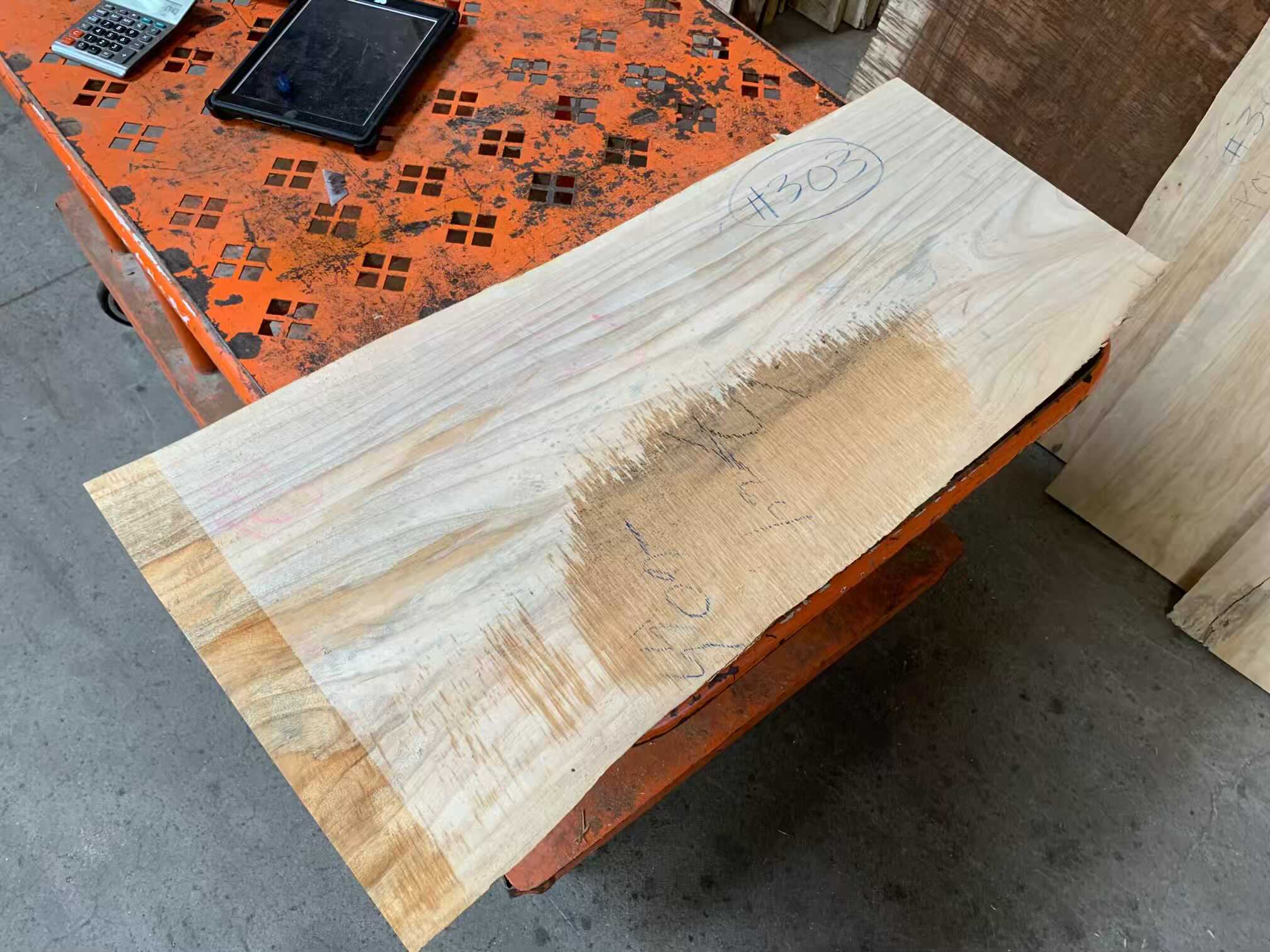Primavera Slab #303 Live Edge