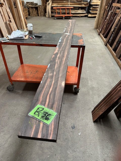 Macassar Ebony Lumber R36
