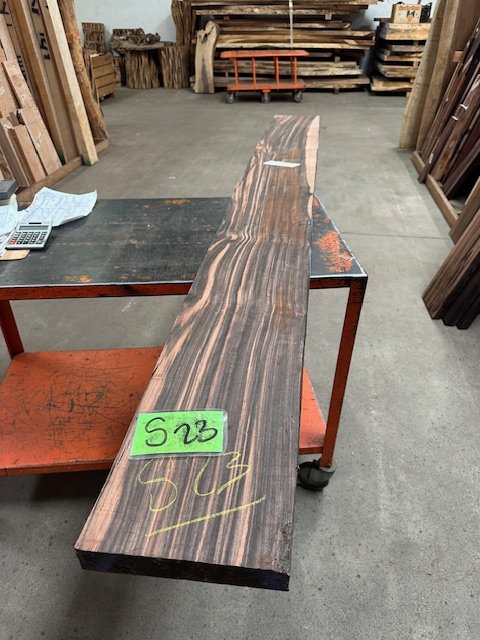 Macassar Ebony Lumber S23