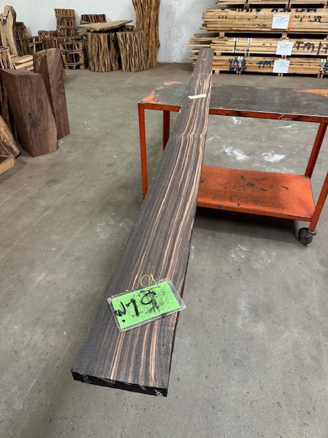 Macassar Ebony Lumber W19