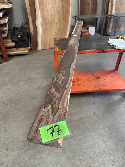Ziricote Lumber piece 77