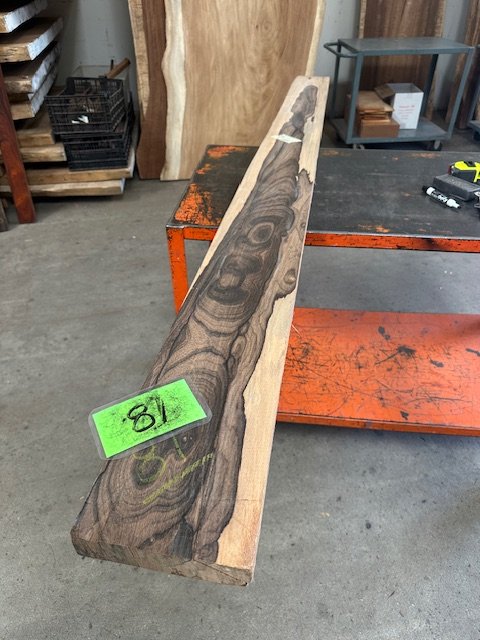 Ziricote Lumber piece 81